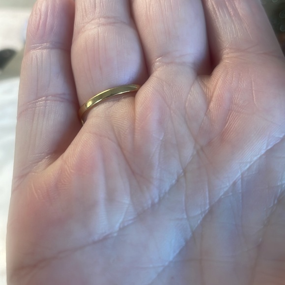 Larimar butterfly 🦋 ring 18kt over sterling silver ring in size 7 - Picture 6 of 8